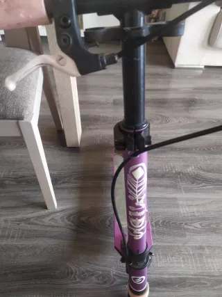 Patinete Oxelo niña morado