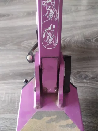 Patinete Oxelo niña morado