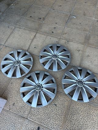 Tapacubos Originales Volkswagen (4 unidades)