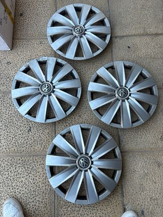Tapacubos Originales Volkswagen (4 unidades)