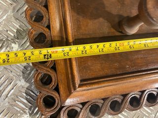 Perchero de madera antiguo