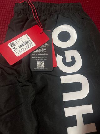 Bañador Hugo Boss Negro Talla S