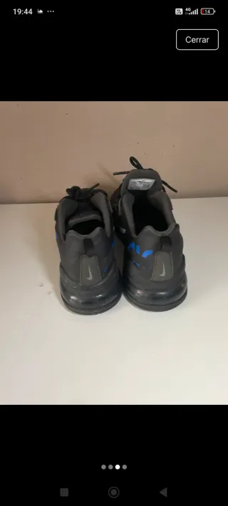 Zapatillas Nike Negras y Azules