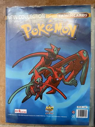 Álbum Pokémon Lamincards new collection COMPLETO