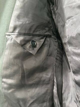 Saco tipo americana en color azul marino