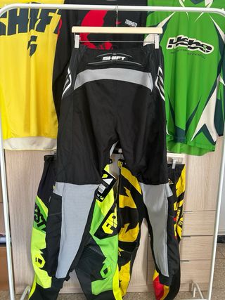 Pantalón Motocross Shift XL Negro