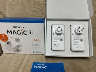 2 Adaptadores PLC Devolo Magic 1 LAN 1200