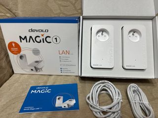 2 Adaptadores PLC Devolo Magic 1 LAN 1200