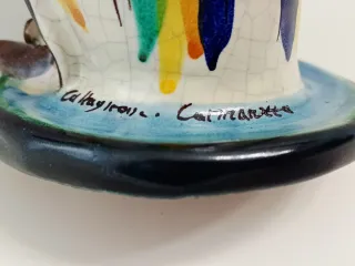 Lumiera in ceramica Caltagirone