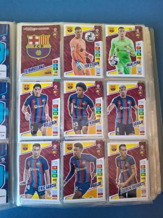 Álbum Adrenalyn 22-23 completo al 95%