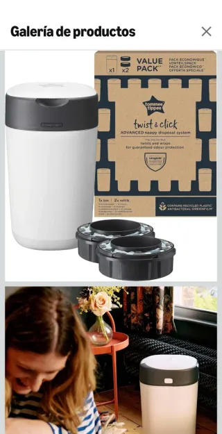 Contenedor de pañales Tommee Tippee