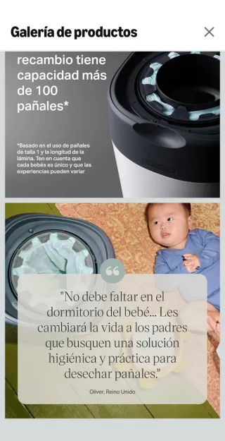 Contenedor de pañales Tommee Tippee