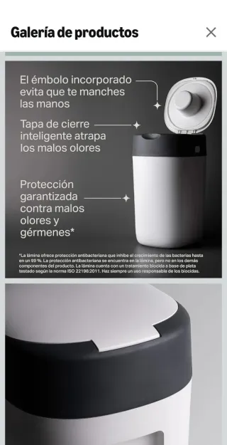 Contenedor de pañales Tommee Tippee