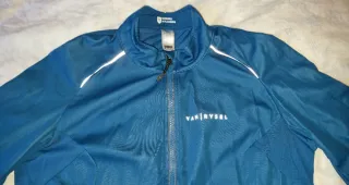 Chaqueta ciclismo Van Rysel azul