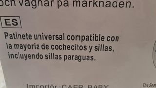 Patinete para carrito de bebé