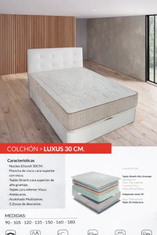 Colchones Viscocarbono – Varios modelos y medidas