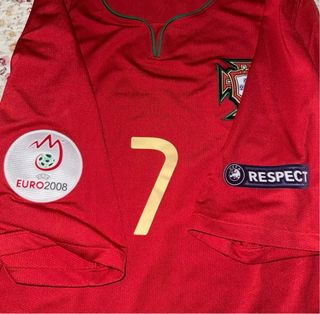 Camiseta Portugal Ronaldo Eurocopa 2008
