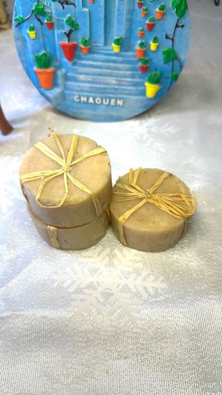 Jabón Artesanal de argan y coco y manteca de chià