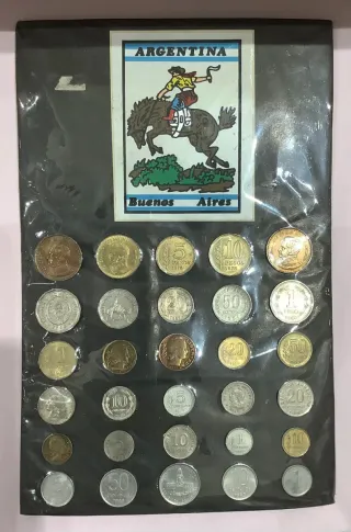 Monete argentine Collezione Buenos Aires