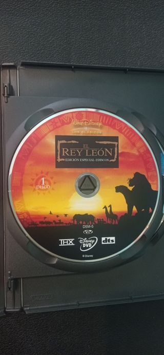 DVD El Rey León Disney