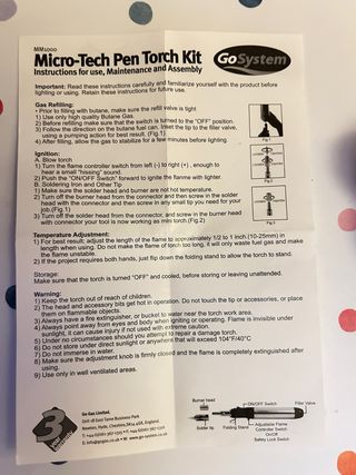 Micro soplete GoSystem MM1000