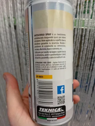 TECNICA Antiscivolo Antidrucciolo Antinfortuni