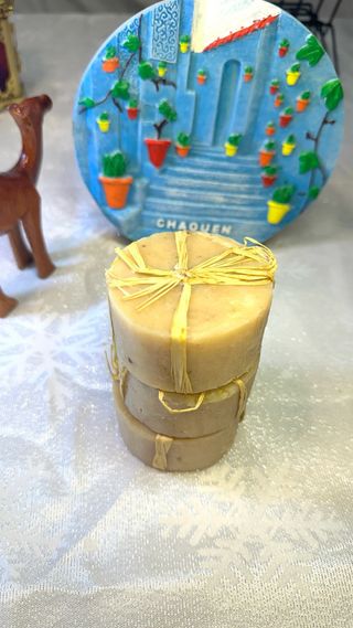 Jabón artesanal de oud y àmbar