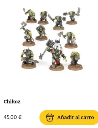 Orkos Chicoz Warhammer 40k