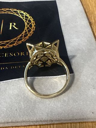 Anillo Pantera XP Laminado 14K Talla 8