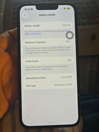 iPhone 16e 128 GB Negro