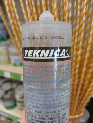 Sigillante Teknica Puma Crystal trasparente