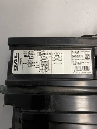 Tacógrafo Stoneridge SE5000 Exakt Duo² para DAF