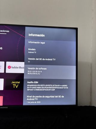 Vendo TV Daewoo 40 Smart TV