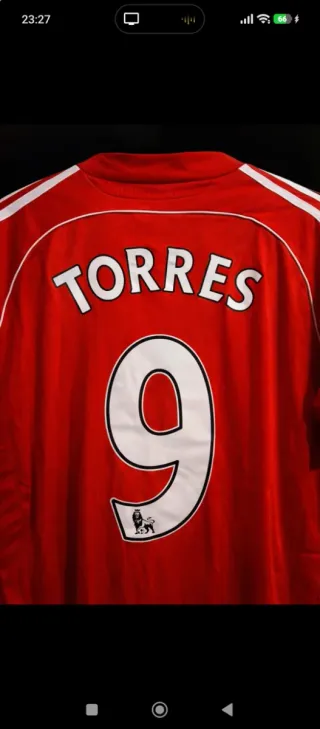 Camiseta Liverpool Fernando Torres