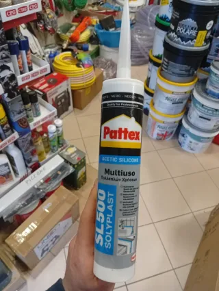 Sigillante Pattex SL500 Solyplast Acetic Silicone