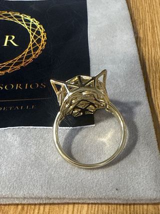 Anillo Pantera Laminado 14K XP Talla 7