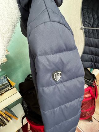 Piumino Armani donna blu