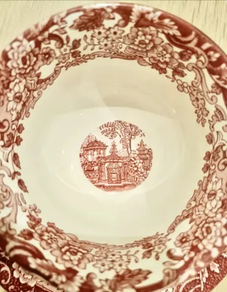 2 Tazas de té La Cartuja de Sevilla con platillo