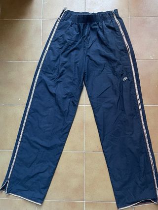 track pants nike - vintage retro y2k baggy blue