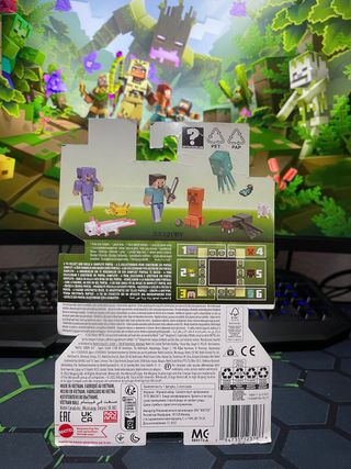 Figura Minecraft Steve con Espada Mattel