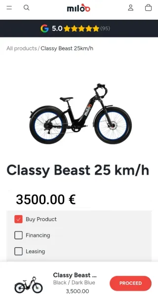 Bicicleta eléctrica Classy Beast