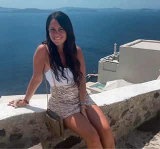 Borsa Pinko Beige Oro