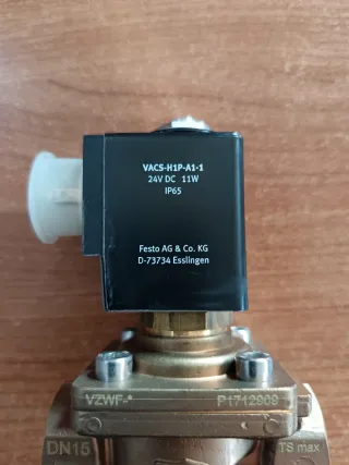 Elettrovalvola Festo G1/2" 24V DC - Nuova