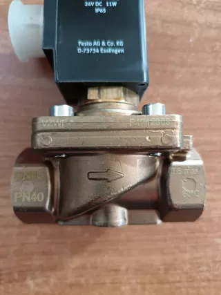 Elettrovalvola Festo G1/2" 24V DC - Nuova