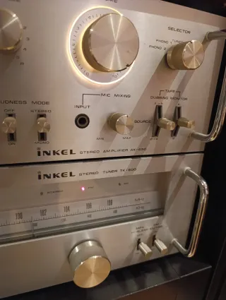 INKEL Amplificatore AK 650 e Sintonizzatore TK 600