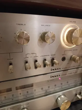 INKEL Amplificatore AK 650 e Sintonizzatore TK 600