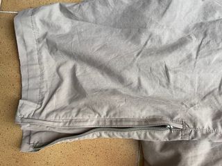 adidas track pants - triple beige retro baggy 90s