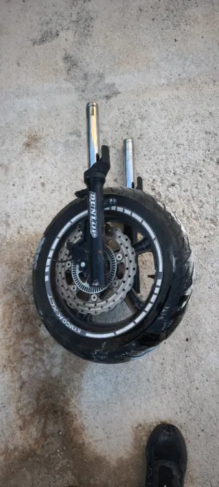 Horquilla, Rueda y Disco Kymco K-XCT 125