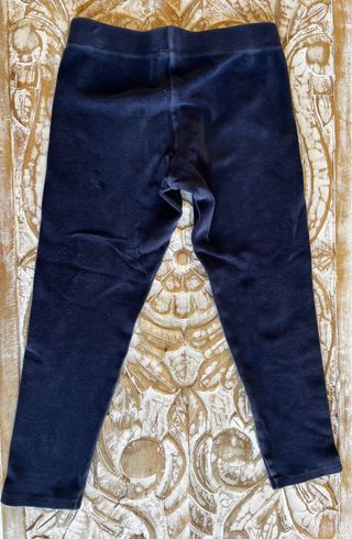 Leggings terciopelo azul marino Boden