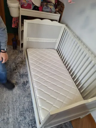 MaxiCuna / cama infantil  + Colchón 70x140